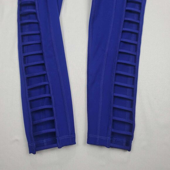Victoria's Secret Sport Knockout Yoga Pants Size XS Blue Ladder Cut Out Leggings - Picture 6 of 10